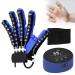 DZKJ Finger Rehabilitation Gloves for Stroke Recovery Hand Strength Exercise and Adaptive Training Hemiplegic Finger Cerebral Palsy Equipment Relieve Hand Stiffness Left M