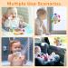 Echocube Suction Toy for Babies | Rotating Sensor & Gyroscope Fidget Spinner | Early Education & Swimming Toys for Kids - Buy Online on GoSupps.com