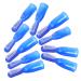 Coolhiya 10 pieces small prison mini toothbrush dental accessories prison toothbrush mini toothbrush portable toothbrushes teeth clean tool fingers