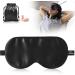 Premium 100% Real Mulberry Silk Sleep Eye Mask for Men & Women - Adjustable Blackout Blindfold | Perfect for Side Sleepers & Travel Gifts - Buy Online on GoSupps.com