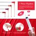 30 Transparent Lip Gloss Tubes 10ml - Refillable DIY Lip Balm Bottles with Rubber Insert - Silver Makeup Samples - Buy Online on GoSupps.com