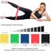 Fitness Band Set - 5 Strong Resistance Loop Bands for Muscle Building Pilates Yoga & Gymnastics - International Shipping Available - Buy Online on GoSupps.com