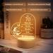 70th Birthday Gifts for Him & Her | Acrylic Night Light Decorations for 1953 Celebrations - Buy Online on GoSupps.com