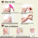 Square Press On Nails: Short & Medium French Acrylic Full Cover False Nails for Women and Girls - Set of 21 - Buy Online on GoSupps.com