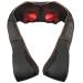 Massage device neck shoulder shiatsu neck massage device with heat electrical back massage device with 3D massage of deep tissue 3 adjustable speeds for home office and car