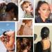 Hair Ring Elastic Real Silk Hair Scrunchie Elastic Hair Scrunchie for Women Girls Soft Elegant Accessory (Brown Reddish Brown Light Brown Dark Brown Beige Black) - Buy Online on GoSupps.com