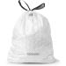 Brabantia Perfectfit Code M Garbage Bags 60L - Extra Strong 120 Bags in 6 Rolls White - Eco-Friendly Multipack for International Shipping - Buy Online on GoSupps.com