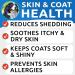 Bark&Spark Salmon Oil for Dogs & Cats - Omega-3 Skin & Coat Support - Liquid Supplement 32oz - Buy Online on GoSupps.com
