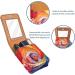 Travel Lipstick Organizer Case - Portable Makeup Bag with Mirror | Abstract Watercolor Design | Shop Now - Buy Online on GoSupps.com