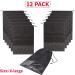12PCS Travel Shoe Bags for Men and Women - Large Black Shoes Pouch Storage Organizers - Buy Online on GoSupps.com