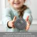 Igelball Hard Massage Ball Set - Nubby Foot Hand & Back Pain Relief for Plantar Fasciitis & Muscle Regeneration - Gray - Buy Online on GoSupps.com