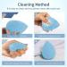BEAKEY 5 Pcs Latex Free Makeup Sponge Set for Foundation - Multi-colored Boun Boun Sponges for Flawless Liquid, Cream, and Powder Application - Buy Online on GoSupps.com