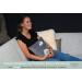 MOYOAMA Hysterectomy Pillow with Cooling Pocket - C Section & Hysterectomy Recovery Seatbelt Pillow - Grey - Buy Online on GoSupps.com