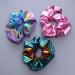Shop 6-Pack Shiny Metallic Hair Scrunchies | Soft Elastic Ponytail Holders for Women & Girls - Perfect for Gym Dance & Club - Buy Online on GoSupps.com