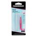 Tweezerman Stainless Steel Mini Slant Tweezer - Neon Pink - 1 Count - Buy Online on GoSupps.com