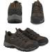 NORTIV 8 Men's Low Top Waterproof Hiking Shoes - Size 9.5 Brown/Black/Tan - Buy Online on GoSupps.com