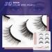Narkysus Magnetic Eyelashes and Eyeliner Set - 3 Pairs 3D Reusable Lashes, 1 Tube Magnetic Eyeliner for Natural Mink Lashes - Long Lasting Magnetic Eyelashes - Pack of 1 - Buy Online on GoSupps.com