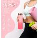 Buy Codicile 1L Sport Drinking Bottle with Straw - Dishwasher Safe Time Marked Non-Toxic Pink Gradient - Perfect for Running Cycling Gym & Office - Buy Online on GoSupps.com
