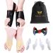 Bunion Corrector Kit for Women and Men Orthopedic Bunion Splint Bunion Relief and Protector Bunion Pads Big Toe Exercise Strap 9 Pieces