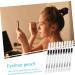 BIUDECO 40 Pcs Lying Silkworm Eyeliner Eyeshadow Pen Brow Pencil Highlight Pencil Gel White Wooden Pole - Buy Online on GoSupps.com