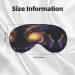 Galaxy Soft Sleep Eye Mask Female Breathable Eye Patch Perfect for Travel and Relaxation - Buy Online on GoSupps.com