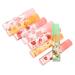 CLISPEED Lot de 8 Gloss L vres Transparents Hydratants Parfum s aux Fruits Brillant Protecteur Format Compact pour ges Vari s Soin L vres S ches Hiver
