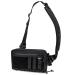 Tactical Geek Cache L3 Edc Sling Bag Chest Crossbody Bag for men YKK Zipper Mag bag tactical shoulder bag breast pocket hiking two -handed belt black