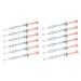 Opalescence 20% with PF Gel Syringes Teeth Whitening - Refill Kit (6 Packs / 12 Syringes) Carbamide Peroxide. Made by Ultradent in Melon Flavor. Tooth Whitening Refill Syringes 5401-6 1 Count (Pack of 12) Melon 20