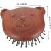 Beaupretty Airbag Massage Comb - Bear Shape Handheld Hair Washing Brush | Wooden Scalp Cleaner & Shampoo Detangler for Optimal Hair Care - Buy Online on GoSupps.com