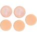 ACOGEDO Soft Makeup Puff Set of 5 Soft Texture and Good Powder Hold Three Colors Available Washable Face Powder Plow for Cosmetics ORANGE Orange - Buy Online on GoSupps.com