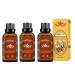 Lymphatic drainage ginger oil natural organic ginger essential oil for spa massage body relaxation and lymphatic drainage 30ml (3PCs)