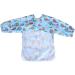 Luxja Baby Waterproof Long Sleeve Bib for Toddlers (6-24 Months) - Hot Air Balloon Design - Buy Online on GoSupps.com
