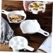 Zerodeko 1pc Baked Snails Snail Dish Escargot Serving Seafood Plate Server Dish Footed Plates Oyster Plates Ceramic Baking Lemon Plate Octopus Ceramics Kitchenware 21X16.4CM White - Buy Online on GoSupps.com