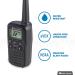 Midland T10 X-TALKER Two Way Radios - 22 Channel FRS Walkie Talkies with Extended Range, 38 Privacy Codes & NOAA Weather Alert - Black (2 Pack) - Buy Online on GoSupps.com