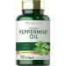Peppermint Oil Capsules Softgels | 150 Count Supplement | with Rosemary and Thyme | by Carlyle