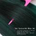 Pre-Stretched Braiding Hair - Showjarlly 26 Yaki Texture Crochet Extensions (8 Pack) - Soft Art Fiber in T1B/Green & 1B/66 - International Shipping Available - Buy Online on GoSupps.com