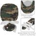 2 Pack Pink Camouflage Ponytail Bouffant Caps with Buttons - Adjustable Working Hats | Color 4 - Buy Online on GoSupps.com