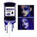 Liquid paint bags 170ml waterproof bags for Halloween red and blue decorative makeup for men's and women's costumes - Buy Online on GoSupps.com