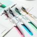 Extra Soft Toothbrush Set - 1/4 PCs Ergonomic Manual Toothbrush with Soft Bristles & Dental Floss | Travel-Friendly Cleaning for Sensitive Teeth - Random Color - Buy Online on GoSupps.com