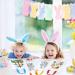 24 Pcs Easter Party Favors Non Woven Bags Reusable Coloring Easter DIY Crafts Party Bags Easter Candy Bags for Easter Party Supplies - Buy Online on GoSupps.com
