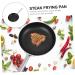 Milisten 1 Pc Steak Skillet Aluminum Alloy Non Stick Baking Pan 43X22X4.5CM Black - Buy Online on GoSupps.com