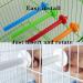10 PCS Bird Perch Stands Universal Bird Perches Holders Birdcage Stands Canary Finch Budgie Cage Plastic Holder Stick for Birds Finch Canary Budgie Parakeets Cockatiels Cage Corner Paw Rest - Buy Online on GoSupps.com