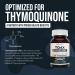 20% Thymoquinone Black Seed Oil Extract Capsules - TQ-Advanced 4X | 60 Capsules | Vegan | Raw Form | Glass Bottle - Buy Online on GoSupps.com