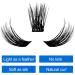 D Curl 0.07mm Individual Cluster Lashes 14mm - Soft, Wispy and Reusable DIY Eyelash Extensions - Buy Online on GoSupps.com