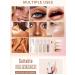 Rose Gold Liquid Highlighter Stick for Face & Body - Waterproof, Moisturizing, Natural Looking Glow | Cushion Applicator - 03 Rose Gold - Buy Online on GoSupps.com