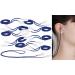 Newgen Medicals Earplugs - Professional Hearing Protection with 29 dB Noise Cancellation 10 Pairs Lamellae Design & Shoulder Cord - Buy Online on GoSupps.com