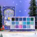 Shop Blue Eyeshadow Palette | Christmas Matte & Shimmer | 18 Pigmented Cool Toned Multichrome Makeup for Holidays - Buy Online on GoSupps.com