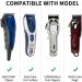 Yinke Clipper Guards Set for Wahl Clippers - 3 Premium Large Trimmer Combs (1.25in/1.5in/2in) with Metal Clip - Fits Most Full Size Clippers - Black (3PCS) - Buy Online on GoSupps.com