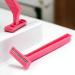 100 Disposable Razors - Double Blade Hygienic Shaving - Versatile & Comfortable - Perfect for Everyday Use - Bulk Pink Razor Pack - Buy Online on GoSupps.com