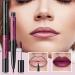 Buy 2-in-1 Matte Lipstick & Long-Lasting Liquid Lip Gloss - Highly Pigmented Non-Fade Durable | International Shipping Available - Buy Online on GoSupps.com